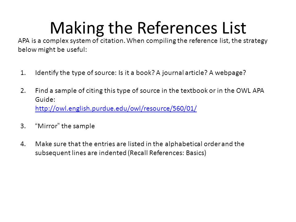 making a reference page for research paper making a reference page for research paper